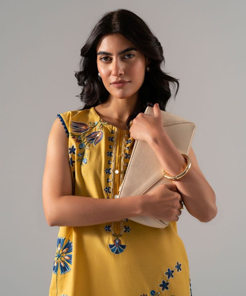 Embroidered Cotton Viscose Shirt thumbnail