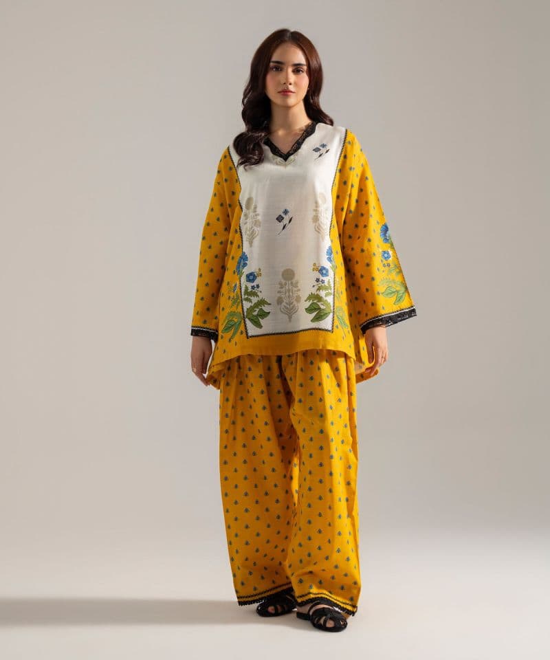 Printed Khaddar Shirt thumbnail