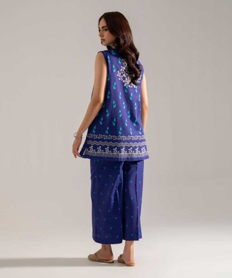 Printed Khaddar Shirt