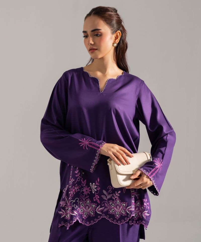 Embroidered Bedford Shirt