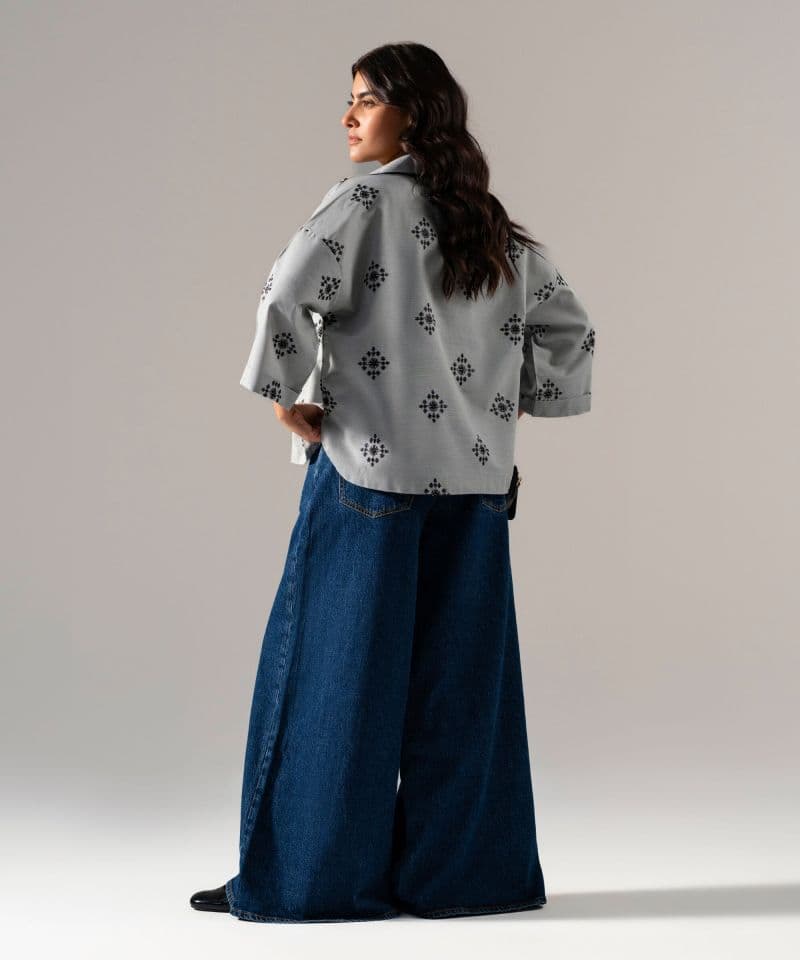 Embroidered Khaddar Shirt thumbnail