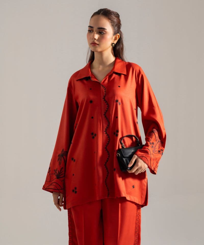 Embroidered Bedford Shirt thumbnail