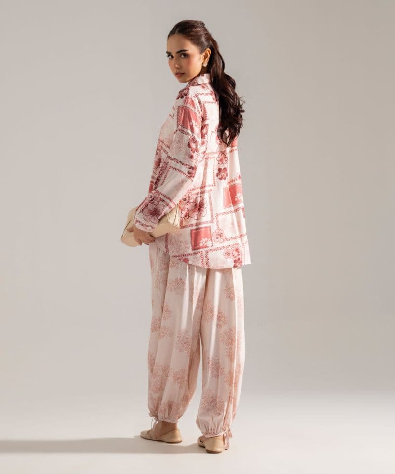 2 Piece - Printed Viscose Linen Set thumbnail