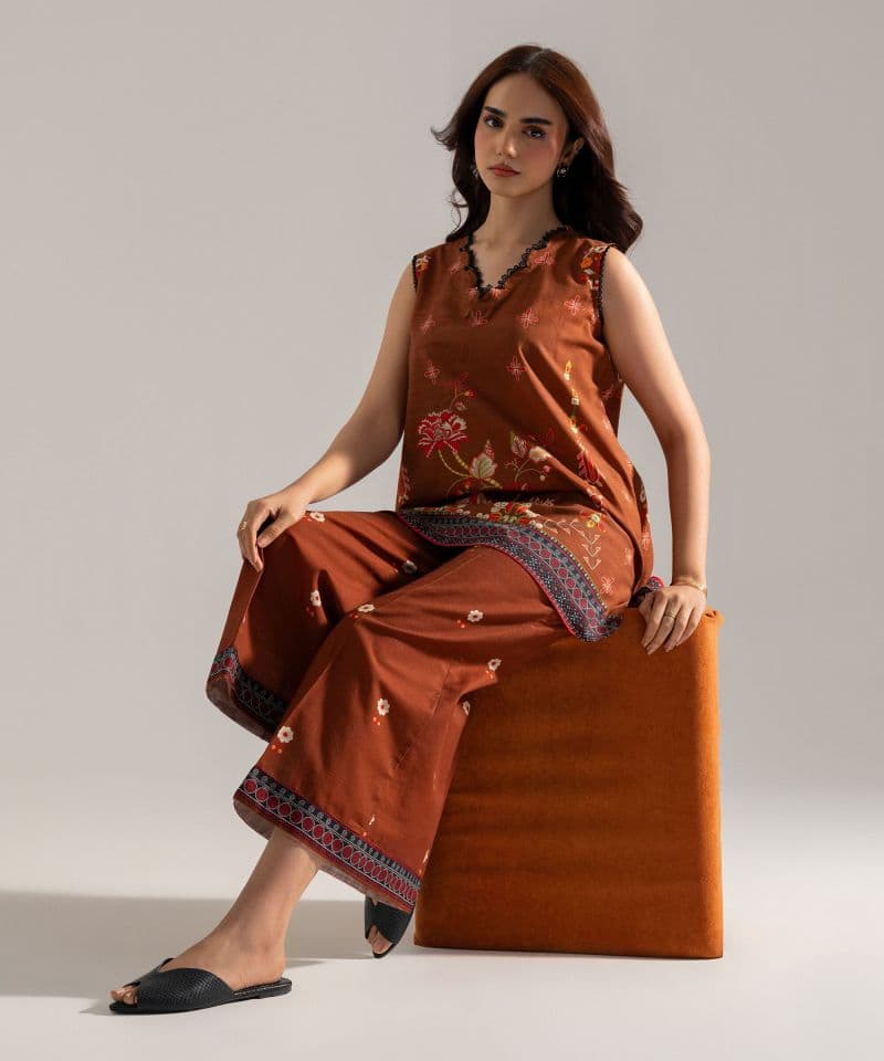 Printed Khaddar Shirt thumbnail