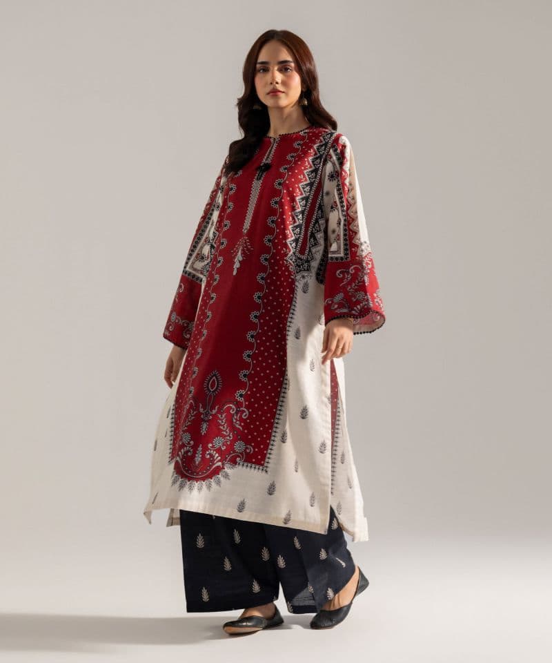 Printed Khaddar Shirt thumbnail