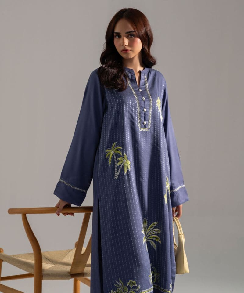 Embroidered Bedford Shirt