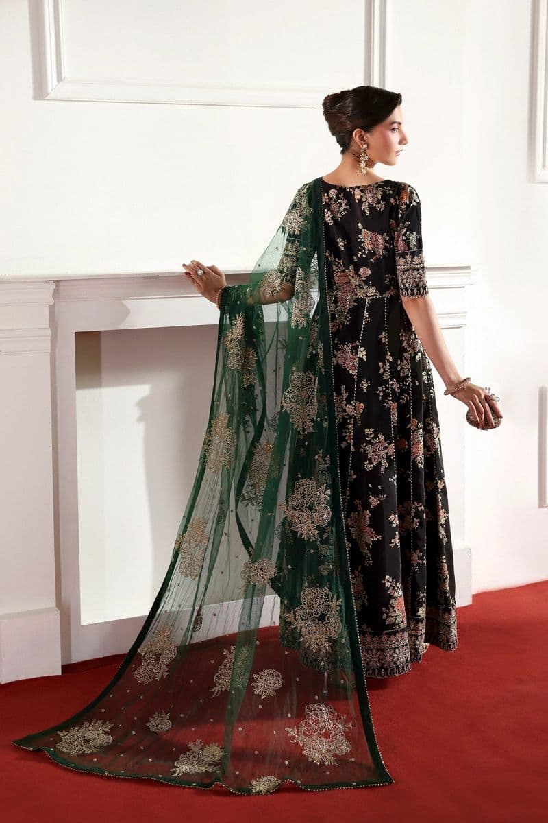 Embroidered Silk 3 Piece Ready-to-Wear Suit (ED-04) thumbnail