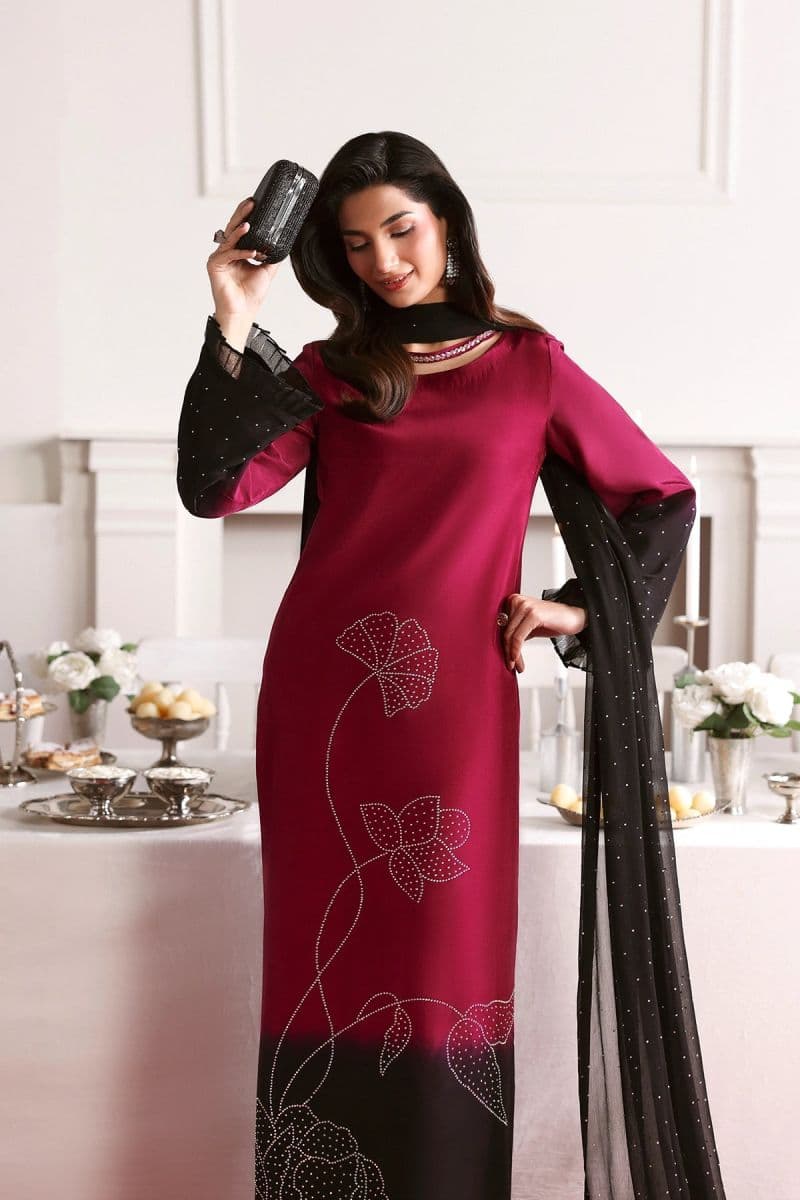 Chiffon 3 Piece Ready-to-Wear Suit (ED-05) thumbnail