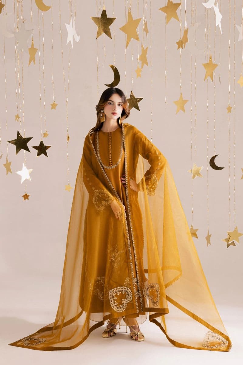Silk 3 Piece Ready-to-Wear Suit (RE-32) thumbnail
