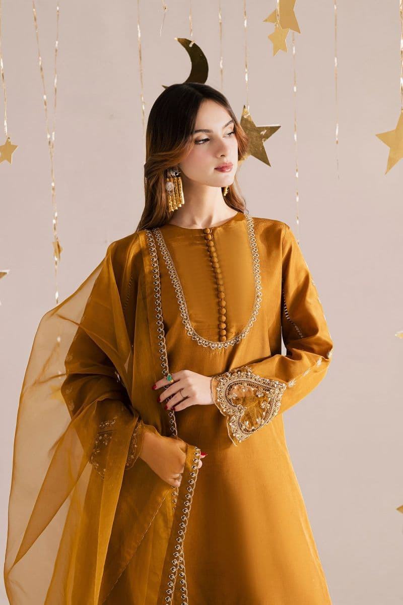 Silk 3 Piece Ready-to-Wear Suit (RE-32) thumbnail
