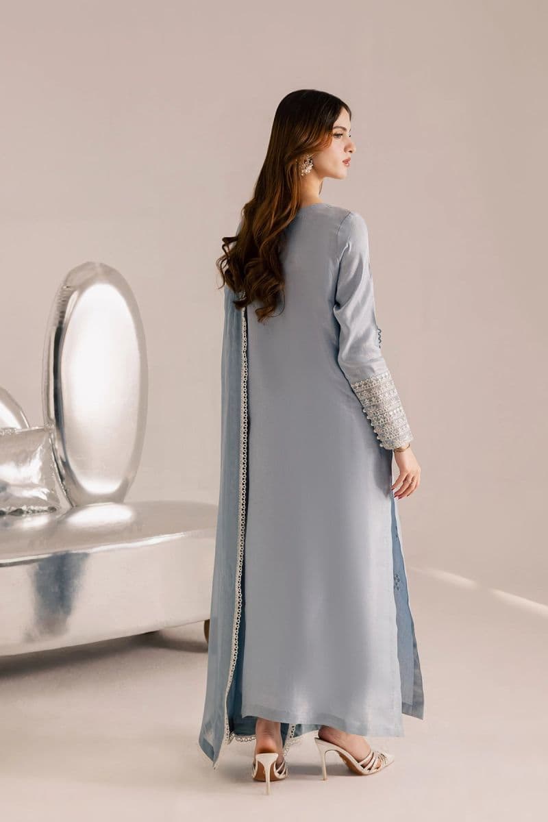 Printed Chiffon 3 Piece Ready-to-Wear Suit (RE-25) thumbnail