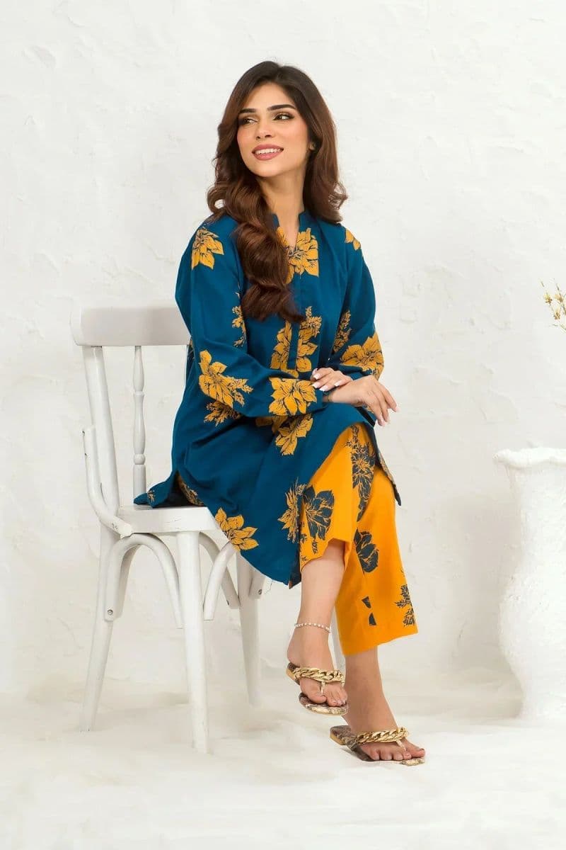 Cotton Printed 2 Pc Suit thumbnail
