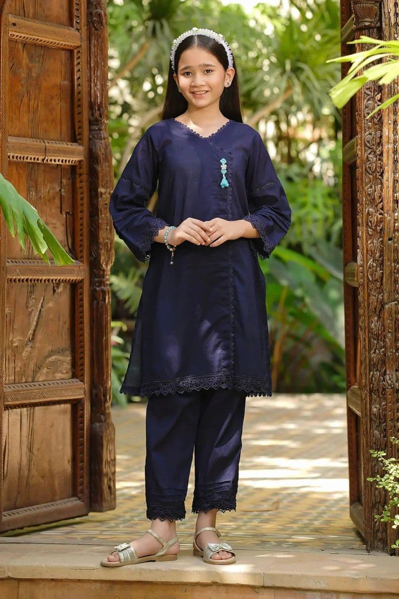 Cotton Embellished 2 Pc Suit thumbnail