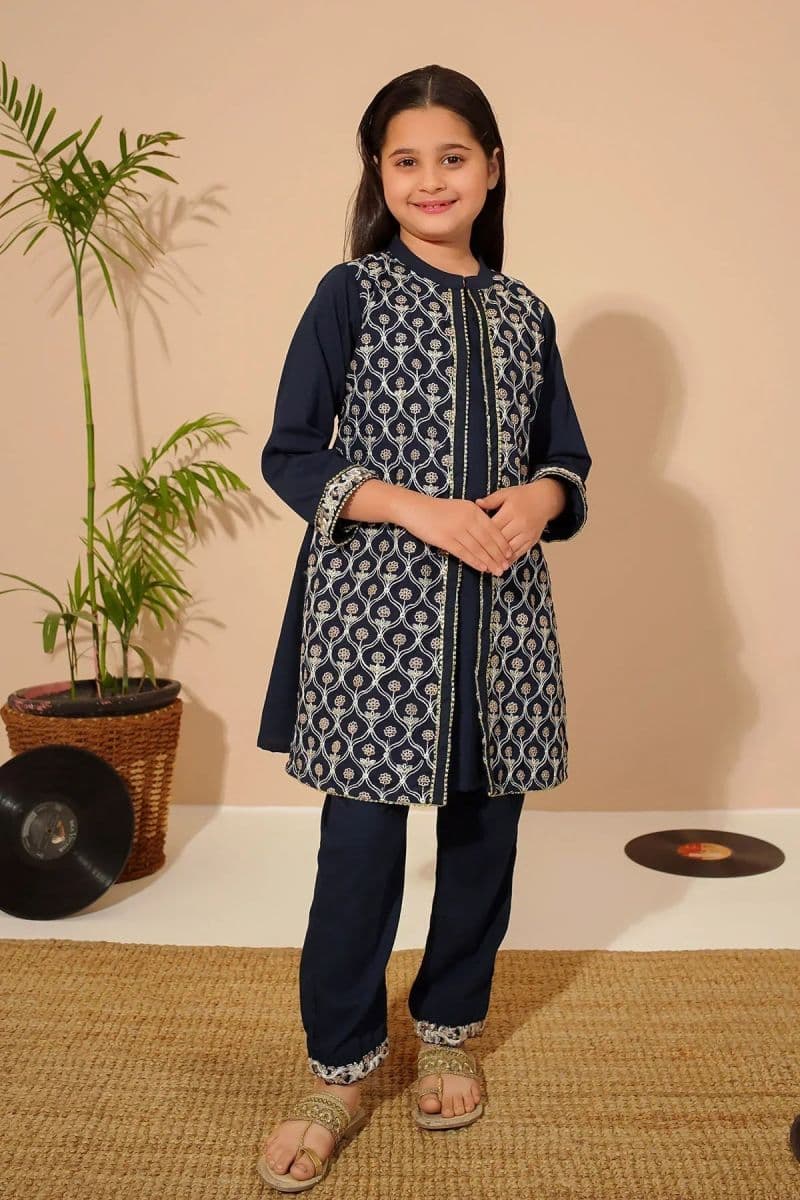 Cotton Embroidered 2 Pc Suit thumbnail