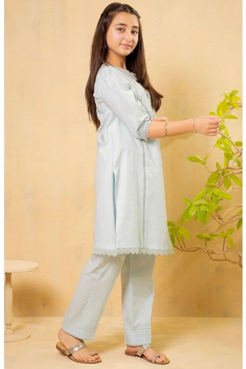 Chambray Cotton 2 Pc Suit thumbnail