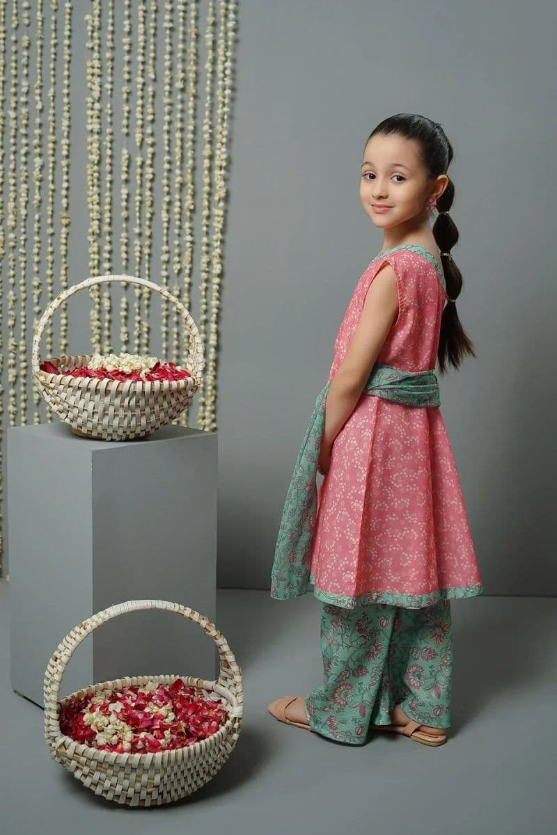 Poly Lawn Digital Printed 3 Pc Suit thumbnail