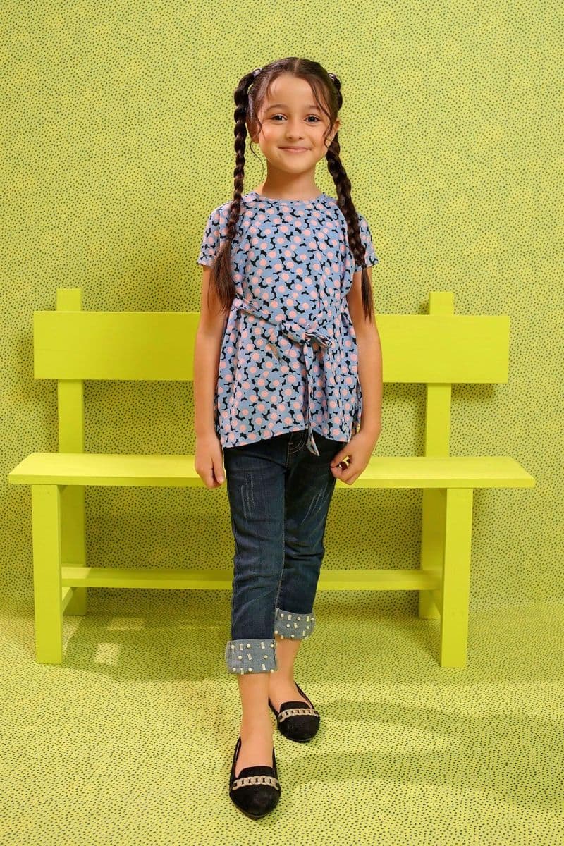 Printed Georgette Top thumbnail