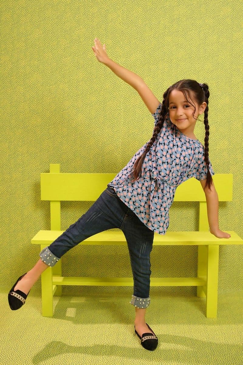 Printed Georgette Top thumbnail