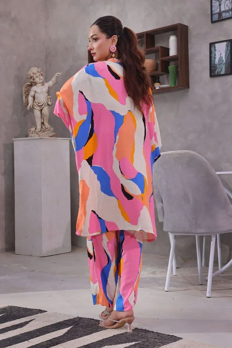 Printed Irish Cotton Womens 2 Pc Suit thumbnail