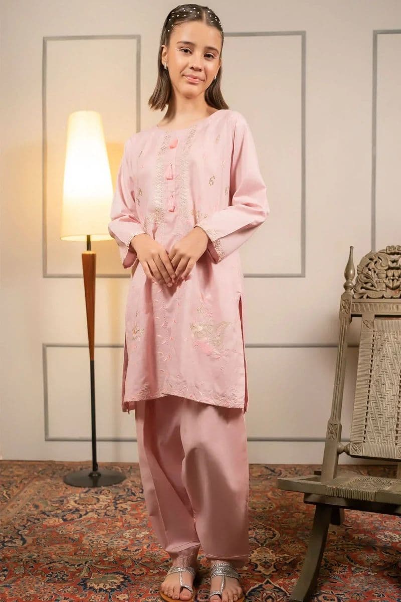 Cotton Embroidered 2 Pc Suit thumbnail