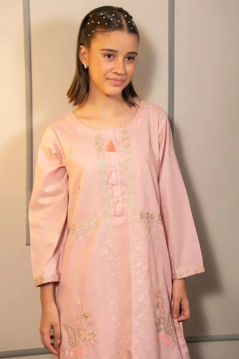 Cotton Embroidered 2 Pc Suit thumbnail
