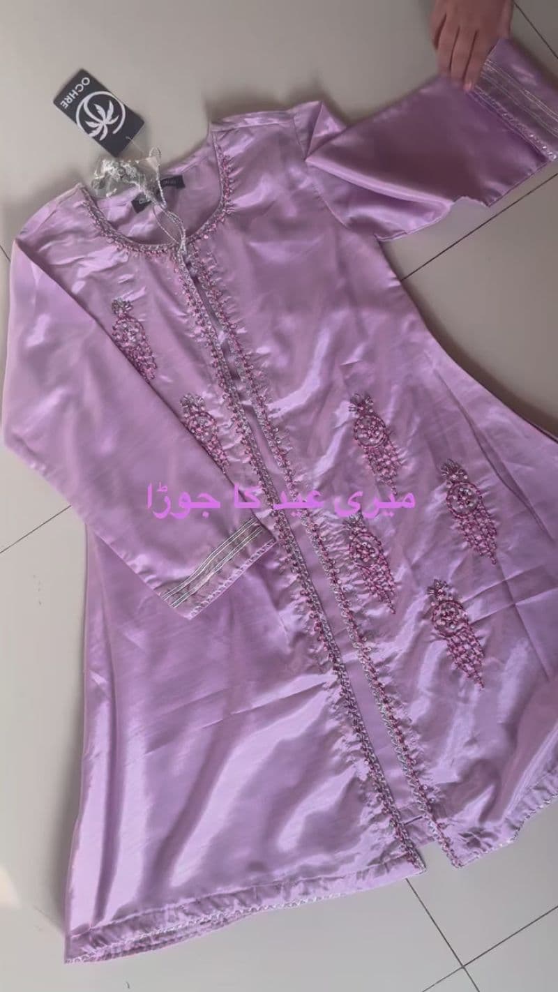 Womens Cotton Silk Hand Adda Work 3 Pc Suit