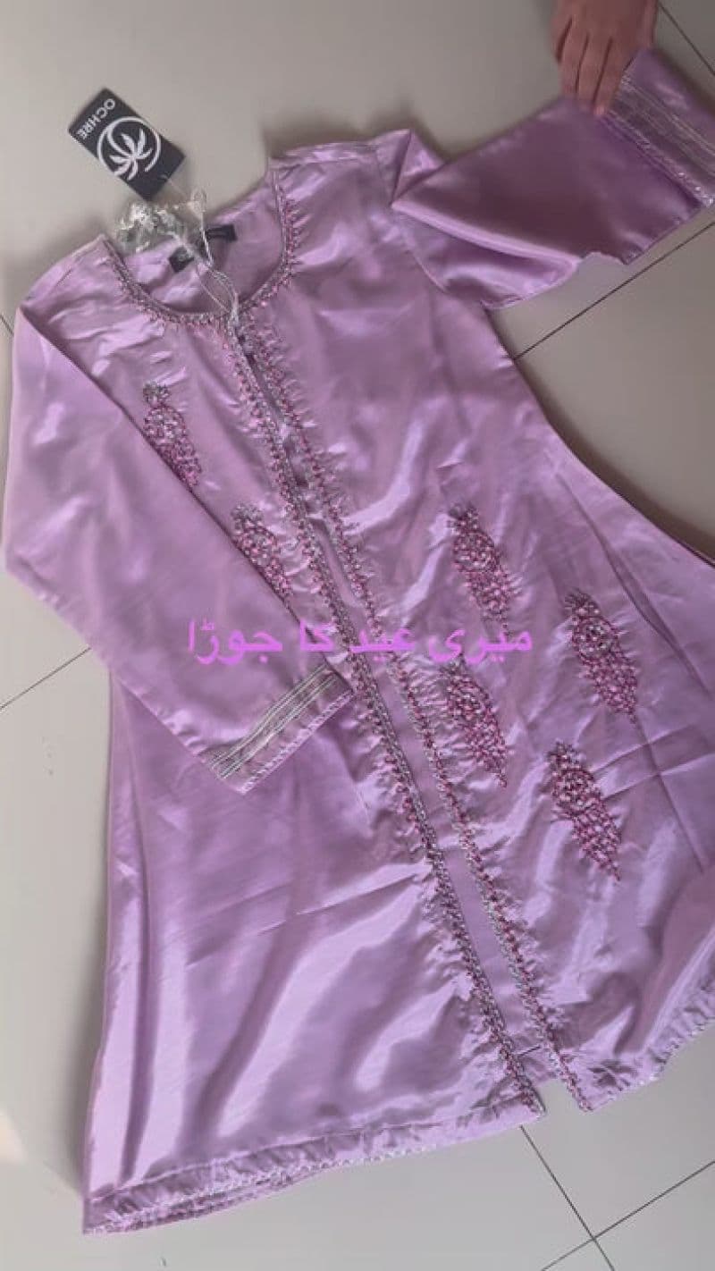 Womens Cotton Silk Hand Adda Work 3 Pc Suit