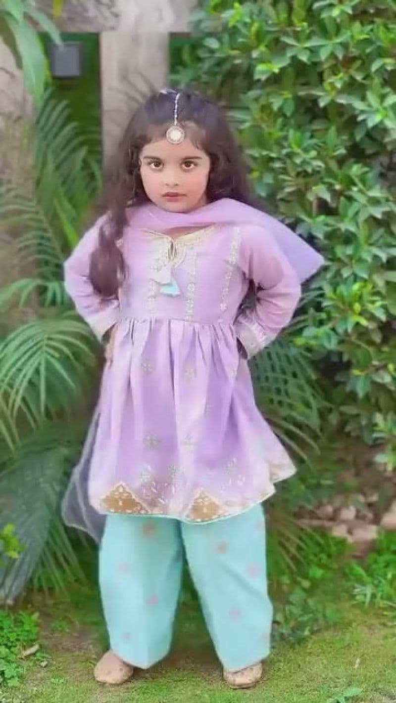 Cotton Silk Printed 3 Pc Suit thumbnail