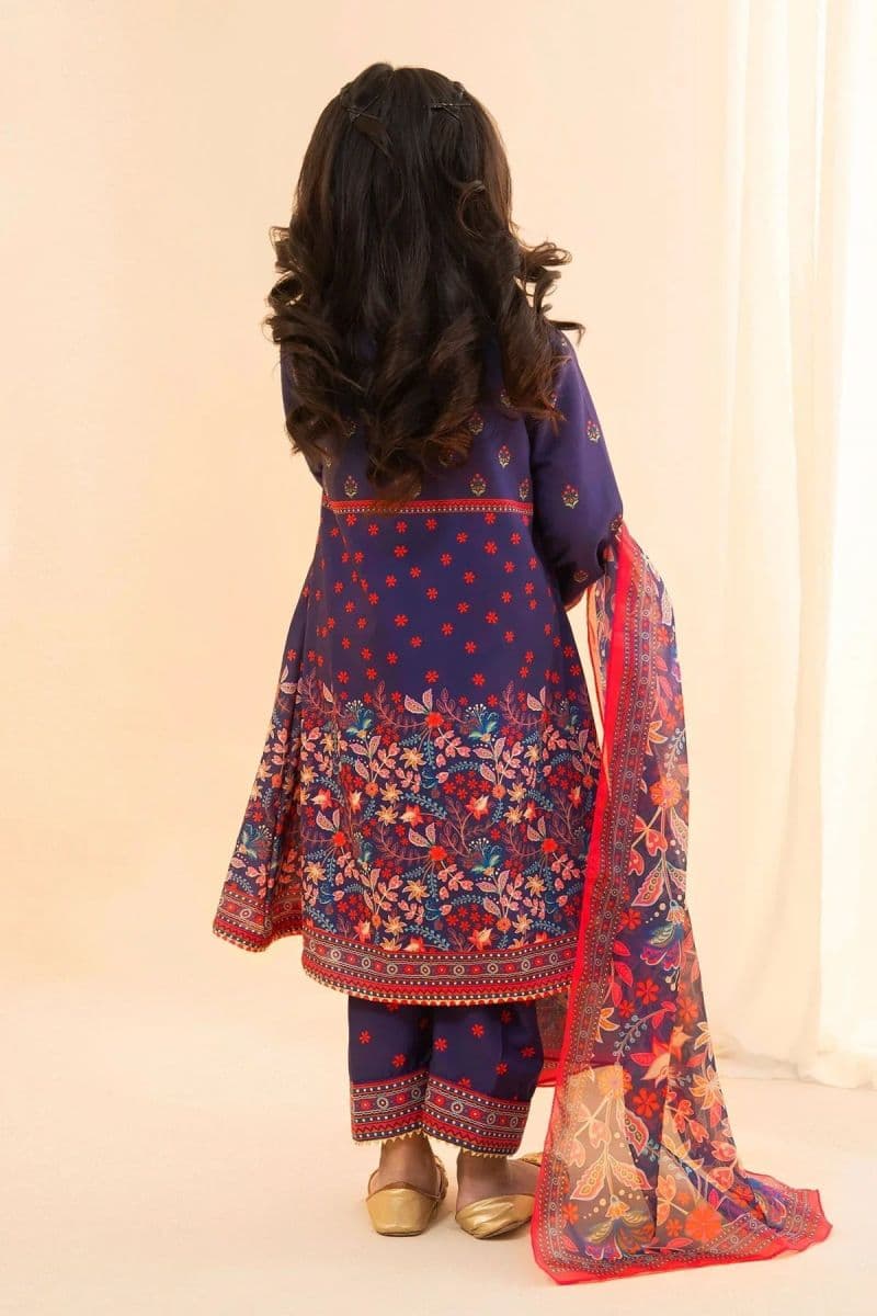Poly Lawn Digital Printed 3 Pc Suit thumbnail