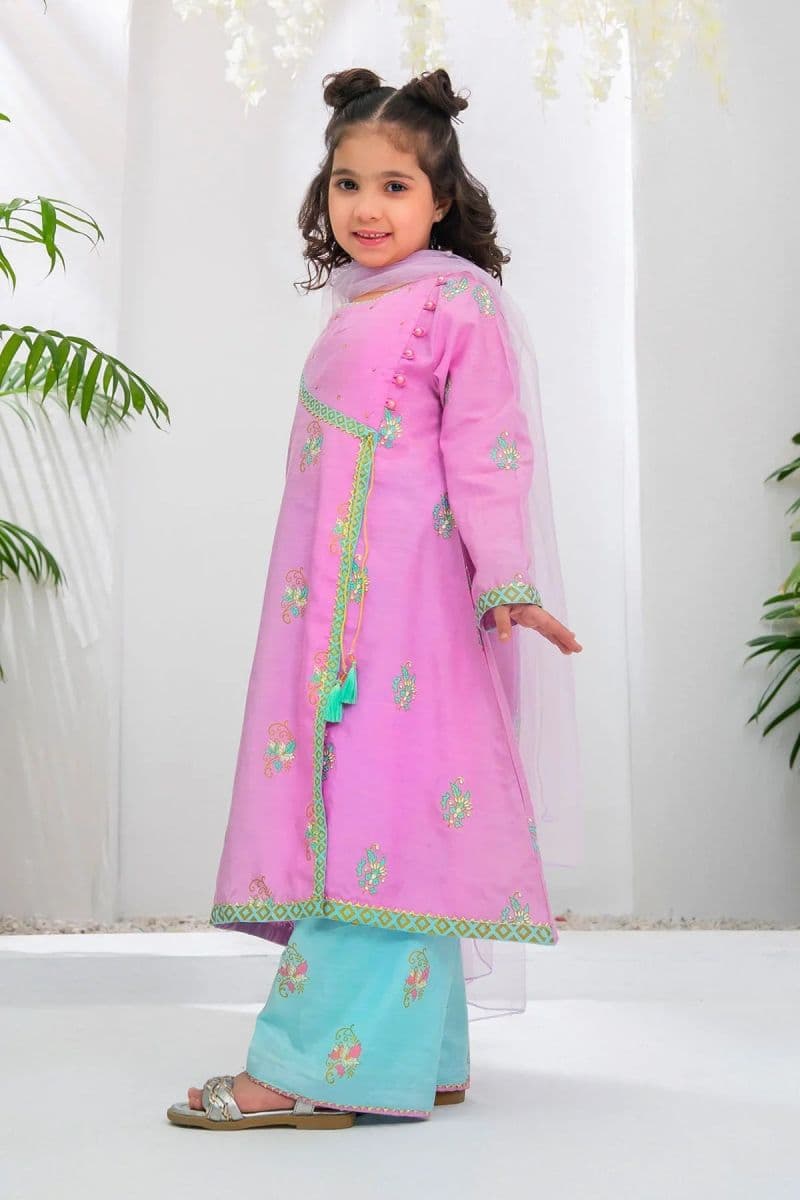 Cotton Silk Printed 3 Pc Suit thumbnail