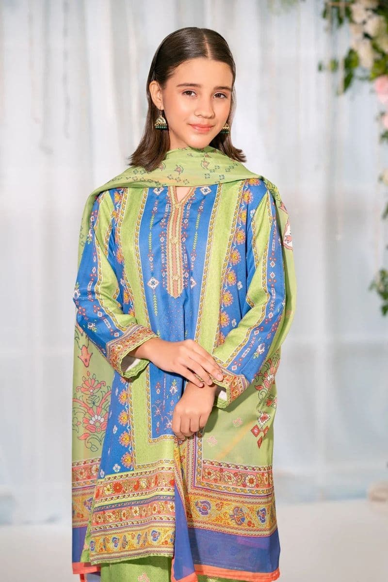 Herringbone Digital Printed 3 Pc Suit thumbnail
