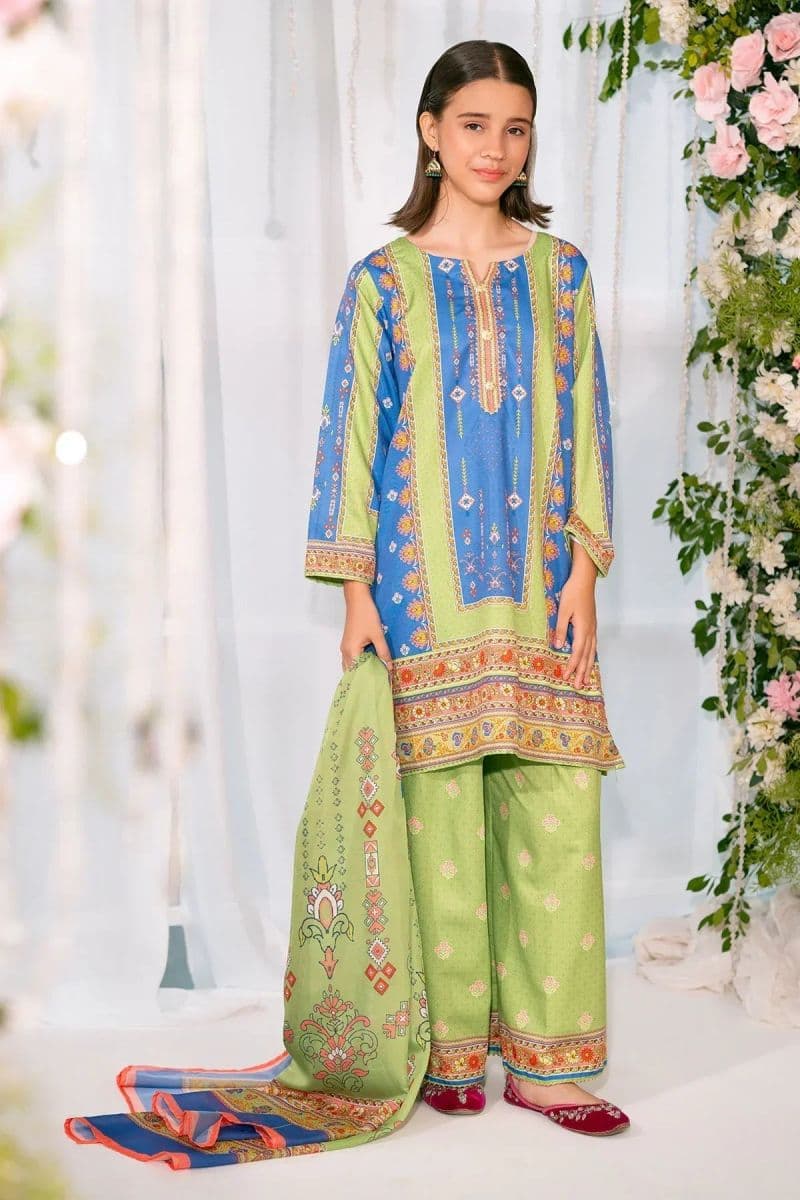 Herringbone Digital Printed 3 Pc Suit thumbnail