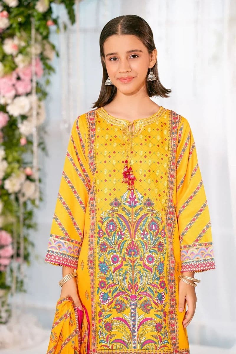 Herringbone Digital Printed 3 Pc Suit