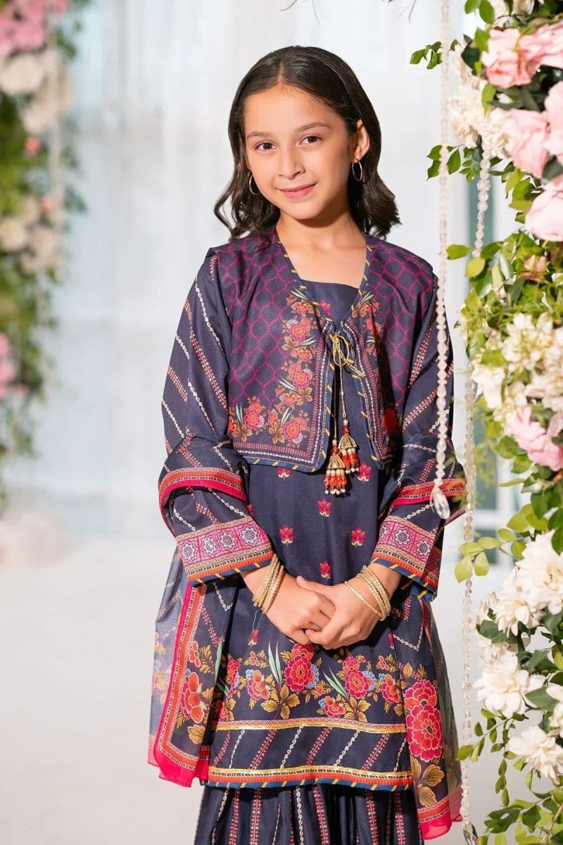 Herringbone Digital Printed 3 Pc Suit thumbnail