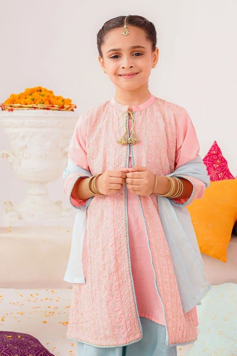 Cotton Silk Embroidered 3 Pc Suit