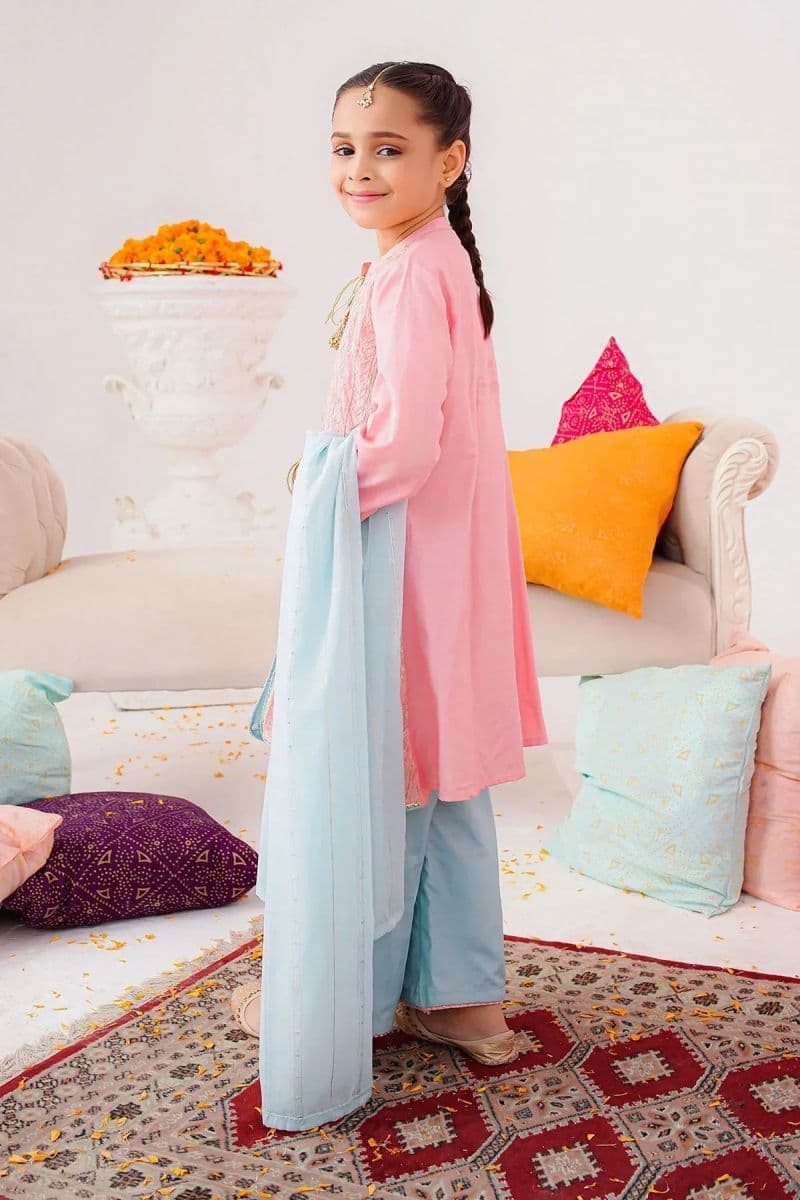 Cotton Silk Embroidered 3 Pc Suit
