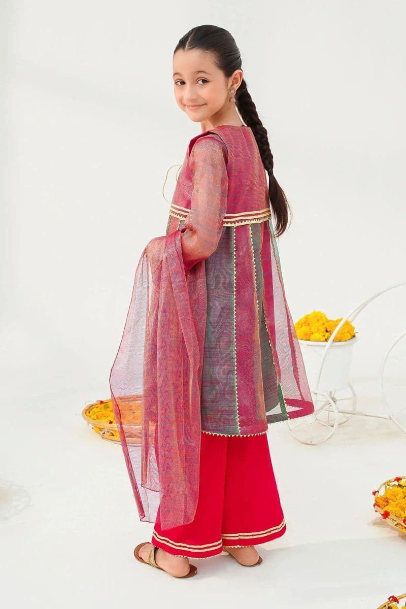 Khaddi Net Embellished 3 Pc Suit thumbnail
