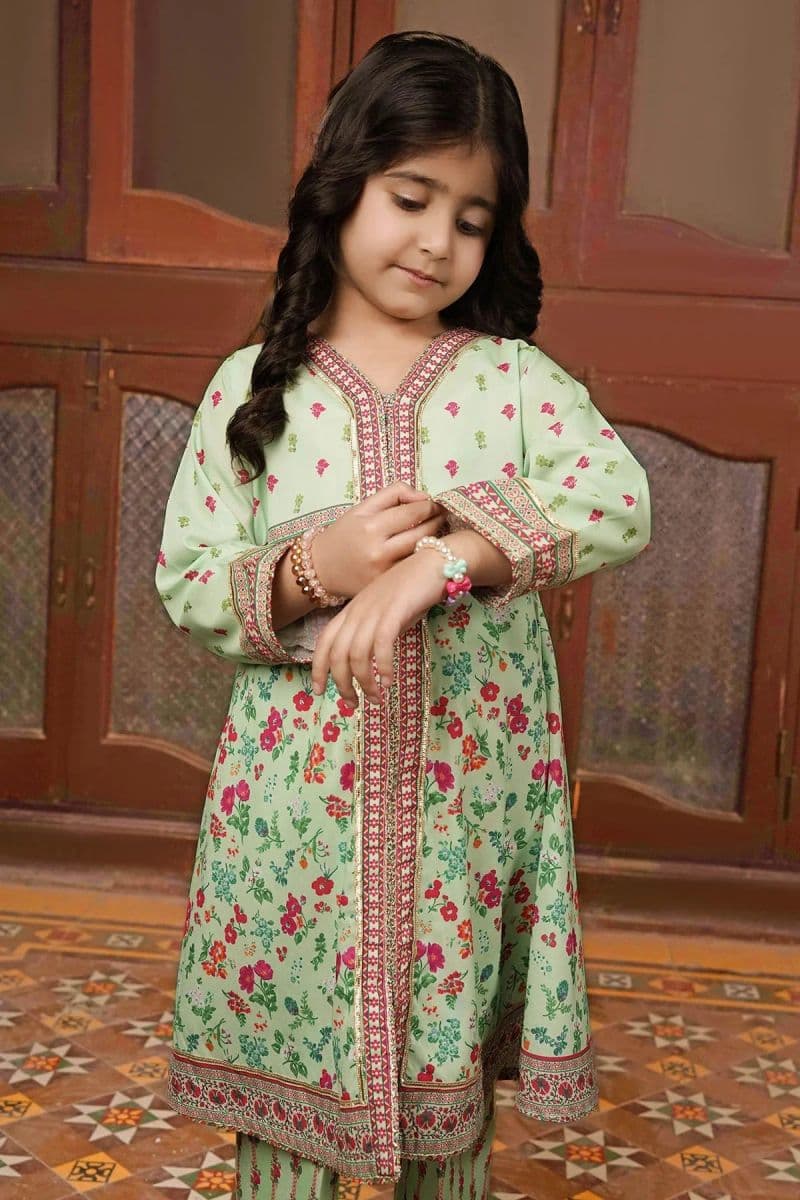 Poly Lawn Digital Printed 3 Pc Suit thumbnail
