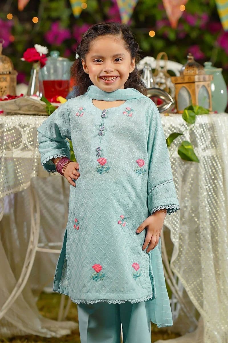 Chikankari Embroidered 3 Pc Suit thumbnail