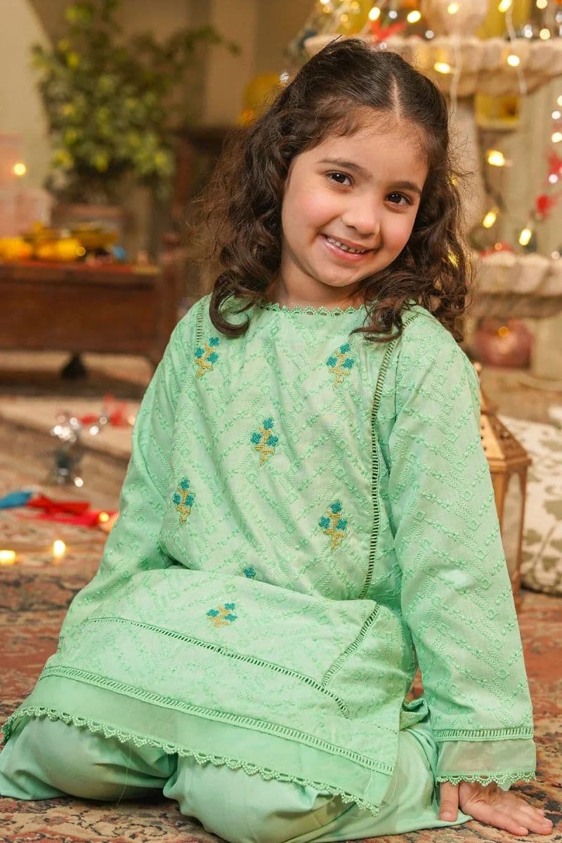 Chikankari Embroidered 3 Pc Suit thumbnail