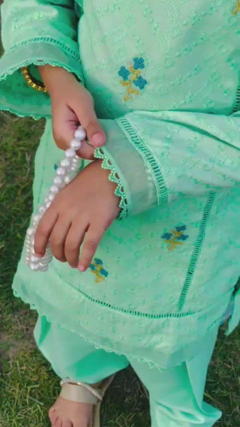 Chikankari Embroidered 3 Pc Suit thumbnail