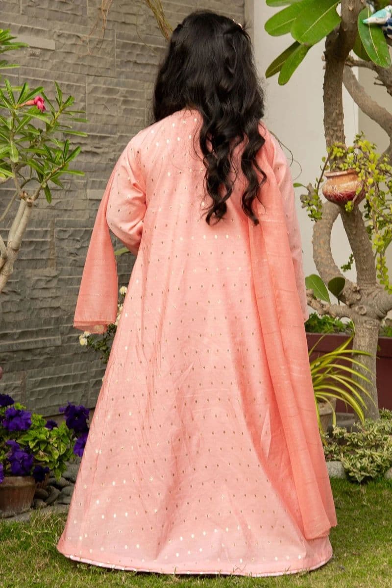 Viscose Jacquard Hand Adda Work 3 Pc Suit thumbnail