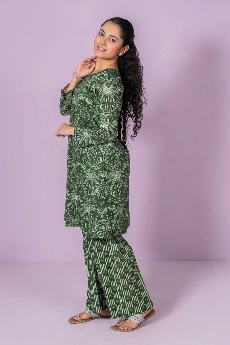 Cotton Lawn Printed 2 Pc Suit thumbnail