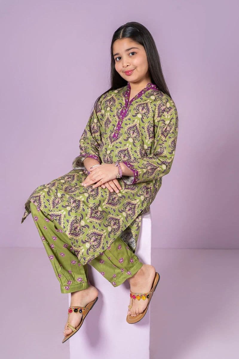 Cotton Lawn Printed 2 Pc Suit thumbnail