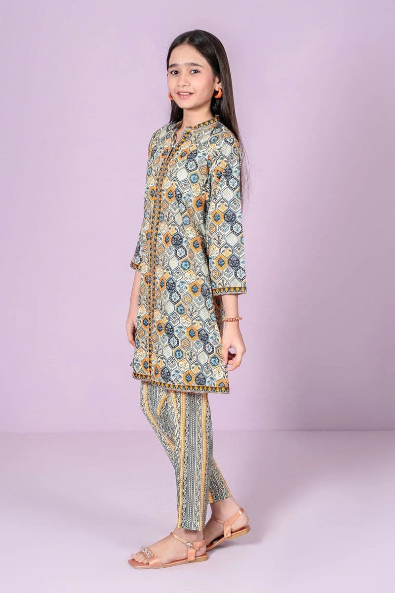 Cotton Lawn Printed 2 Pc Suit