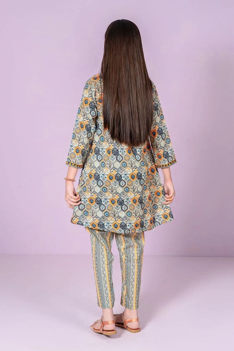 Cotton Lawn Printed 2 Pc Suit