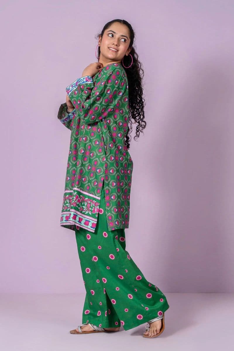 Cotton Lawn Printed 2 Pc Suit thumbnail