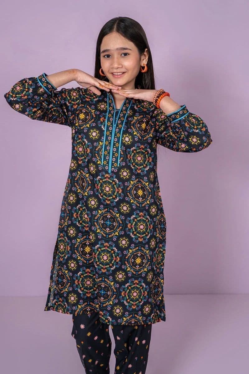 Cotton Lawn Printed 2 Pc Suit thumbnail