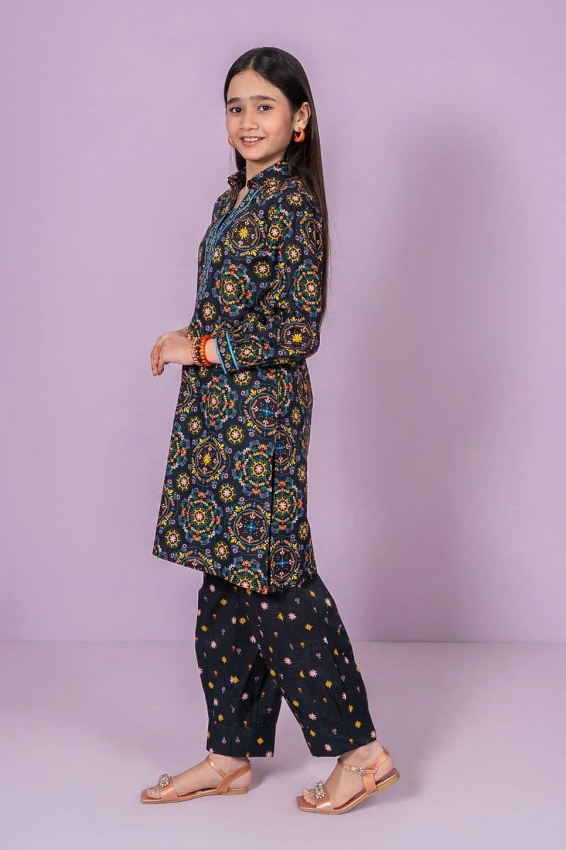 Cotton Lawn Printed 2 Pc Suit thumbnail