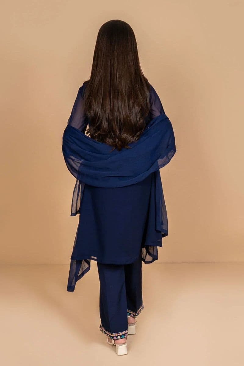 Chiffon Embroidered 3 Pc Suit thumbnail